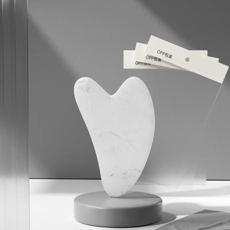 Gua Sha & Rouleau en Pierre Naturelle – Rituel Beauté Visage