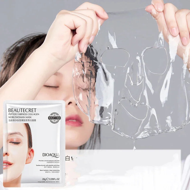 Masque Visage au Collagène – Anti-Rides & Hydratation Intense